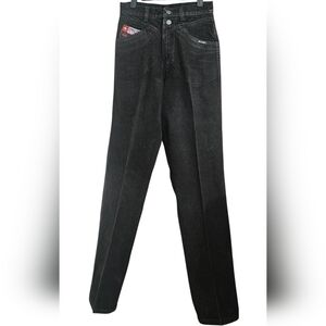 Vintage ROCKIES Rocky Mountain Clothing Company Straight High Rise Jean.Black.SM